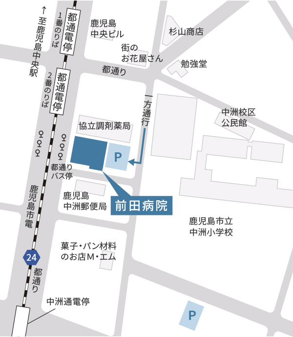 駐車場案内図