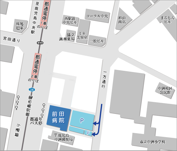 駐車場案内図